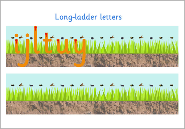 Long Ladder Letter Formation Free Early Years Primary Teaching 