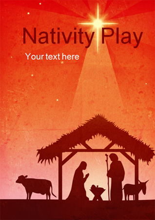 Nativity Play Editable Poster | Free Early Years & Primary Teaching