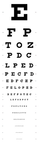 Vision Chart Printable Alphabet