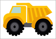 Early Learning Resources Dump truck - Free Early Years and Primary