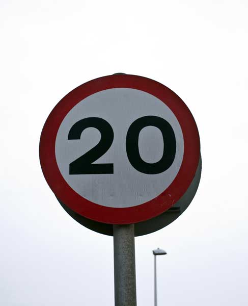 Early Learning Resources 20 Mph sign - Free Early Years and Primary ...