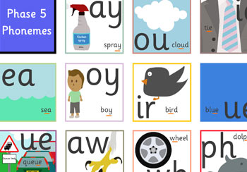 Early Learning Resources Phase 5 High Frequency Words Bingo