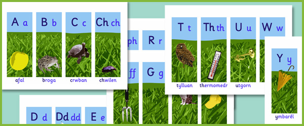 Early Learning Resources Welsh Alphabet Yr Wyddor Gymraeg 