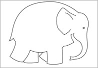 Elmer Elephant Colouring Sheets Free Early Years Primary Coloring Pages