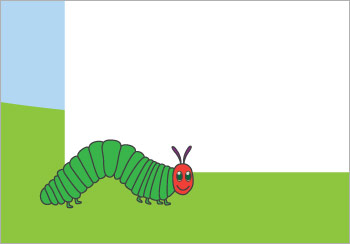 The Very Hungry Caterpillar Border