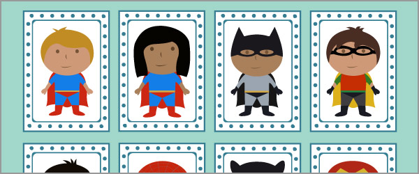 early-learning-resources-superhero-snap-cards-matching-pairs